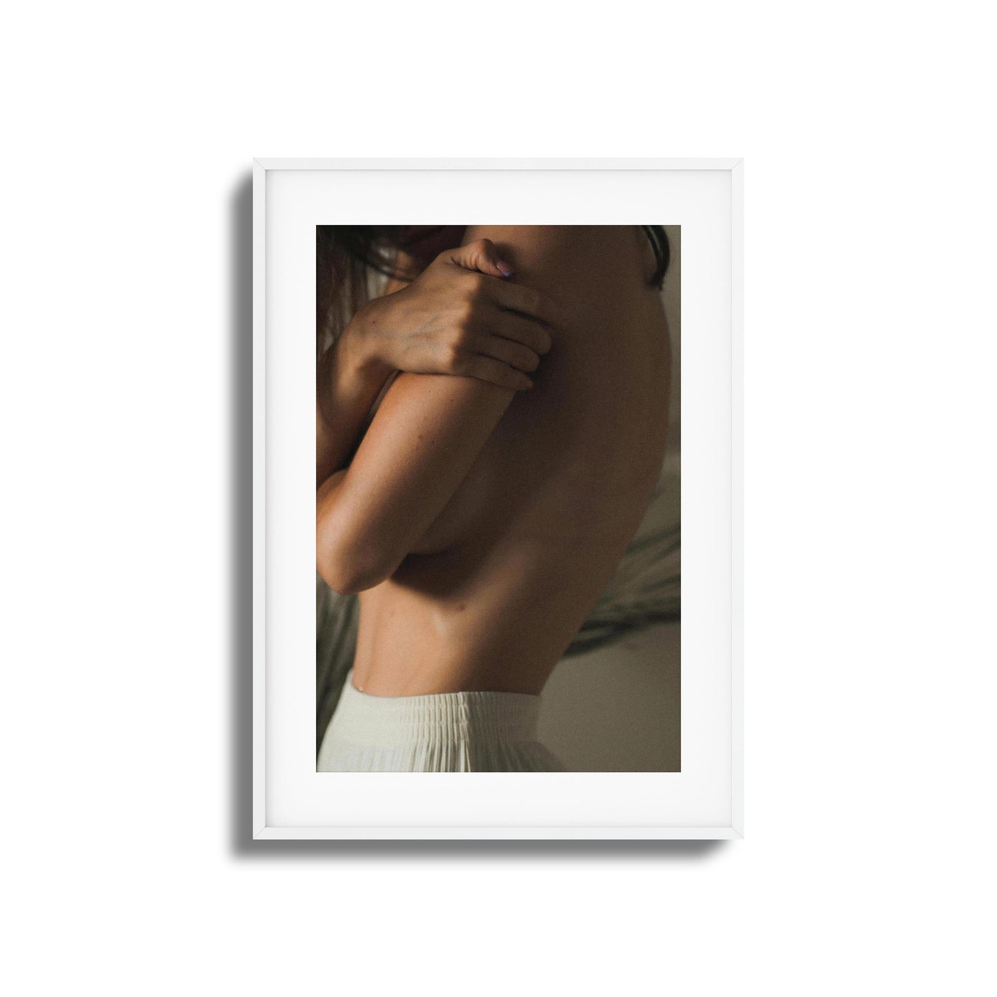 Shadow Embrace Framed Art