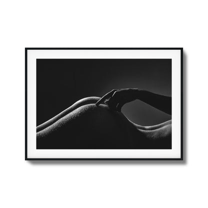 Single Finger Touch Framed Art