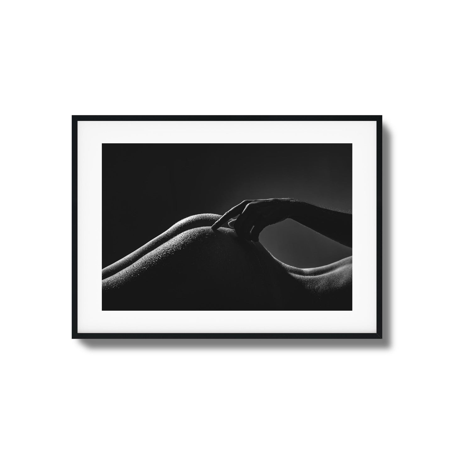 Single Finger Touch Framed Art