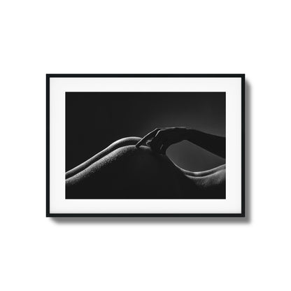 Single Finger Touch Framed Art