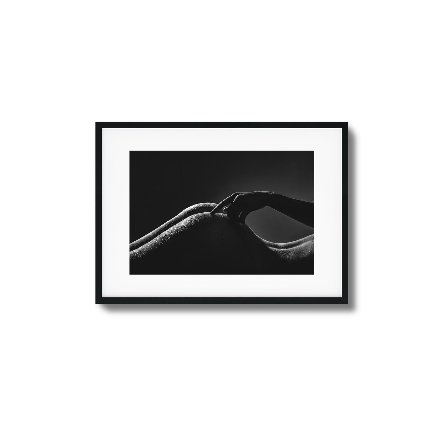 Single Finger Touch Framed Art