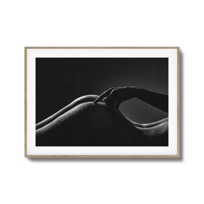Single Finger Touch Framed Art