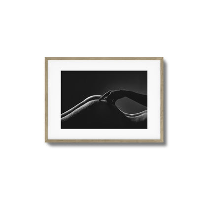 Single Finger Touch Framed Art