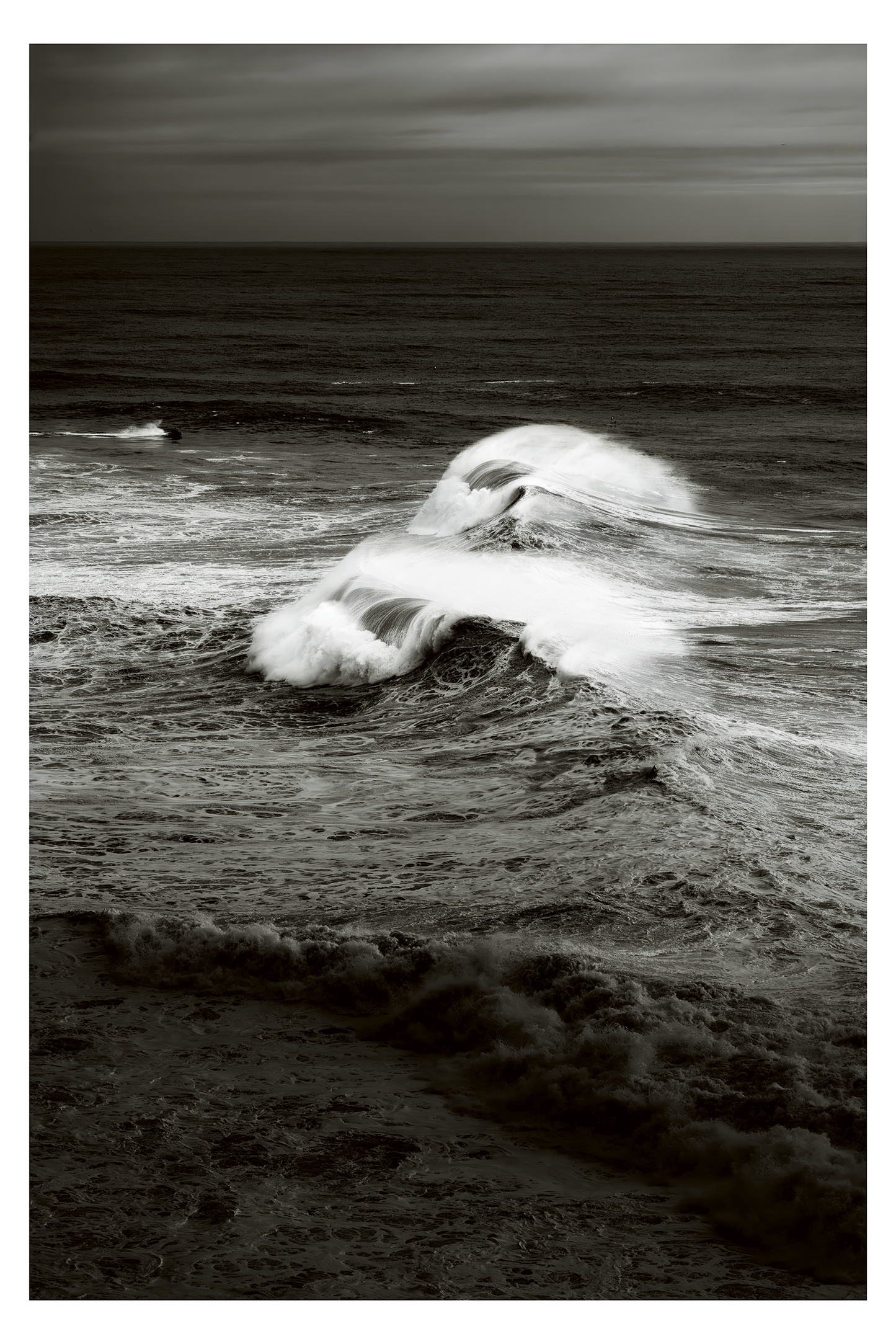 Stormy Waves Framed Art