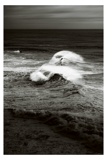 Stormy Waves Framed Art