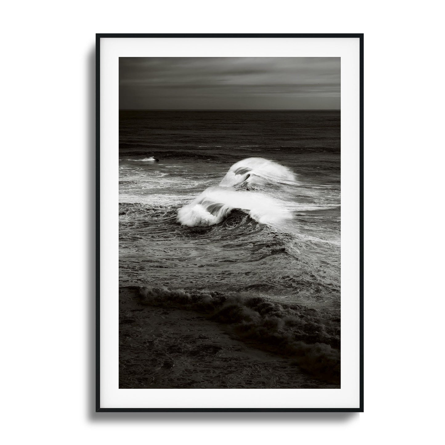 Stormy Waves Framed Art