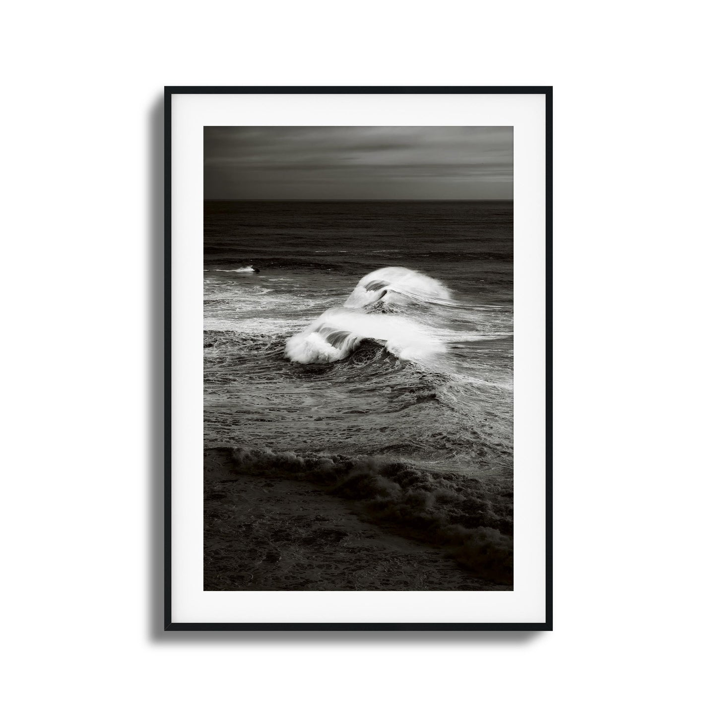 Stormy Waves Framed Art