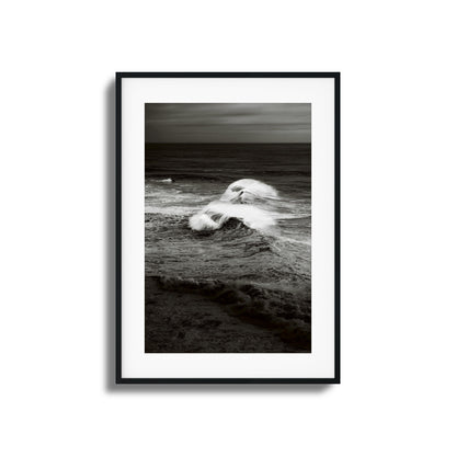 Stormy Waves Framed Art