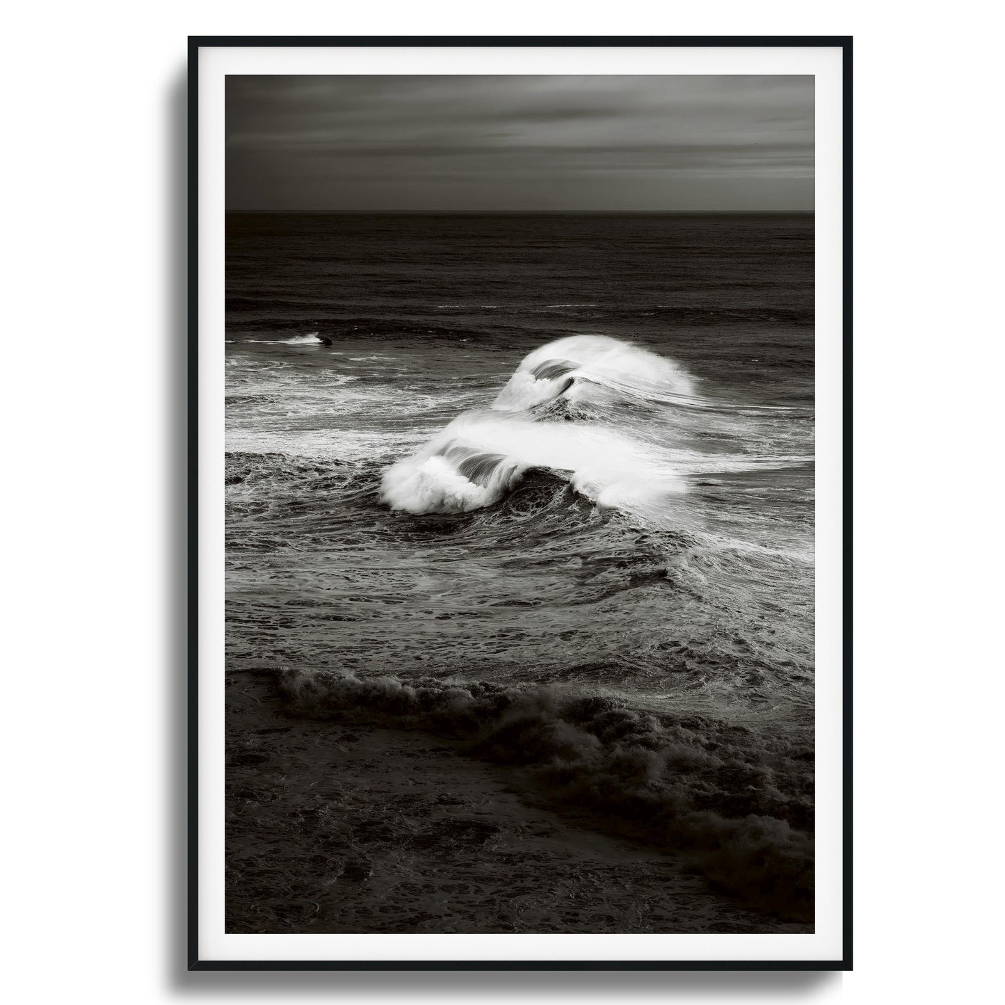 Stormy Waves Framed Art