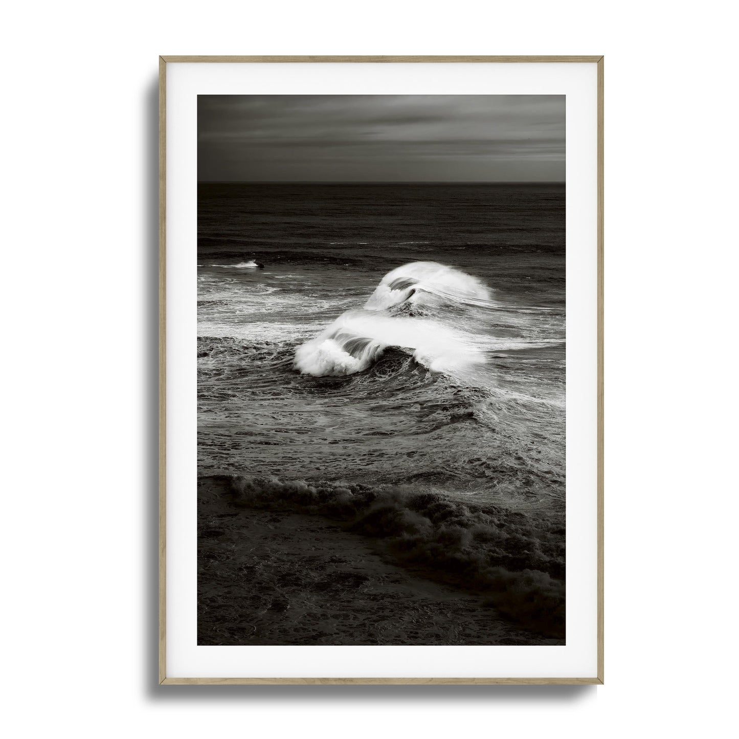 Stormy Waves Framed Art