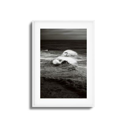 Stormy Waves Framed Art