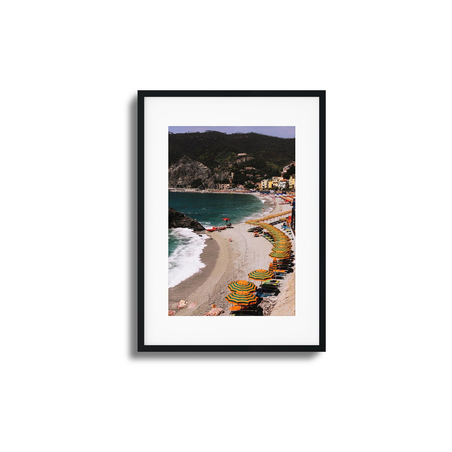 Sunlit Coast Framed Art