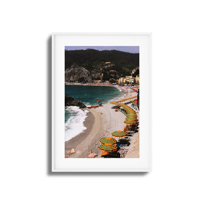 Sunlit Coast Framed Art