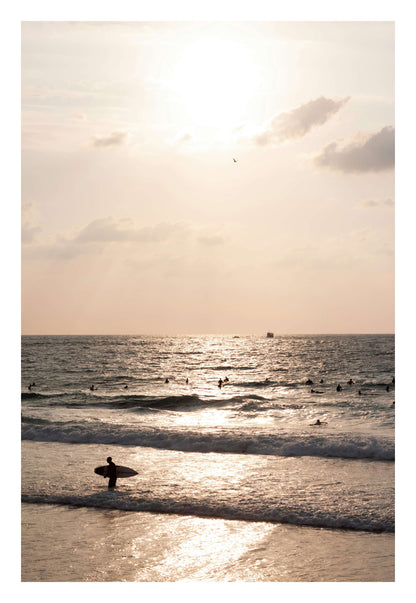 Sunset Drift Framed Art