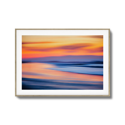 Sunset Blur Framed Art