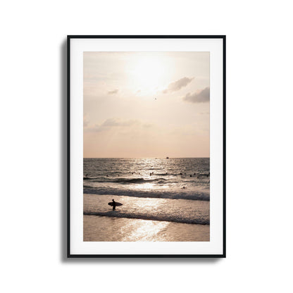 Sunset Drift Framed Art