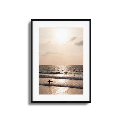 Sunset Drift Framed Art