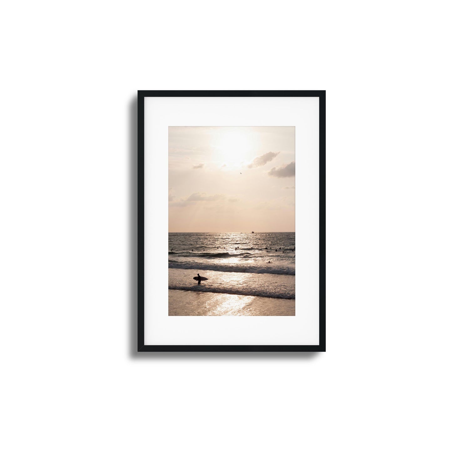 Sunset Drift Framed Art