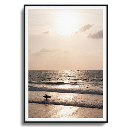 Sunset Drift Framed Art