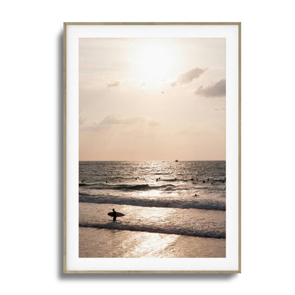 Sunset Drift Framed Art