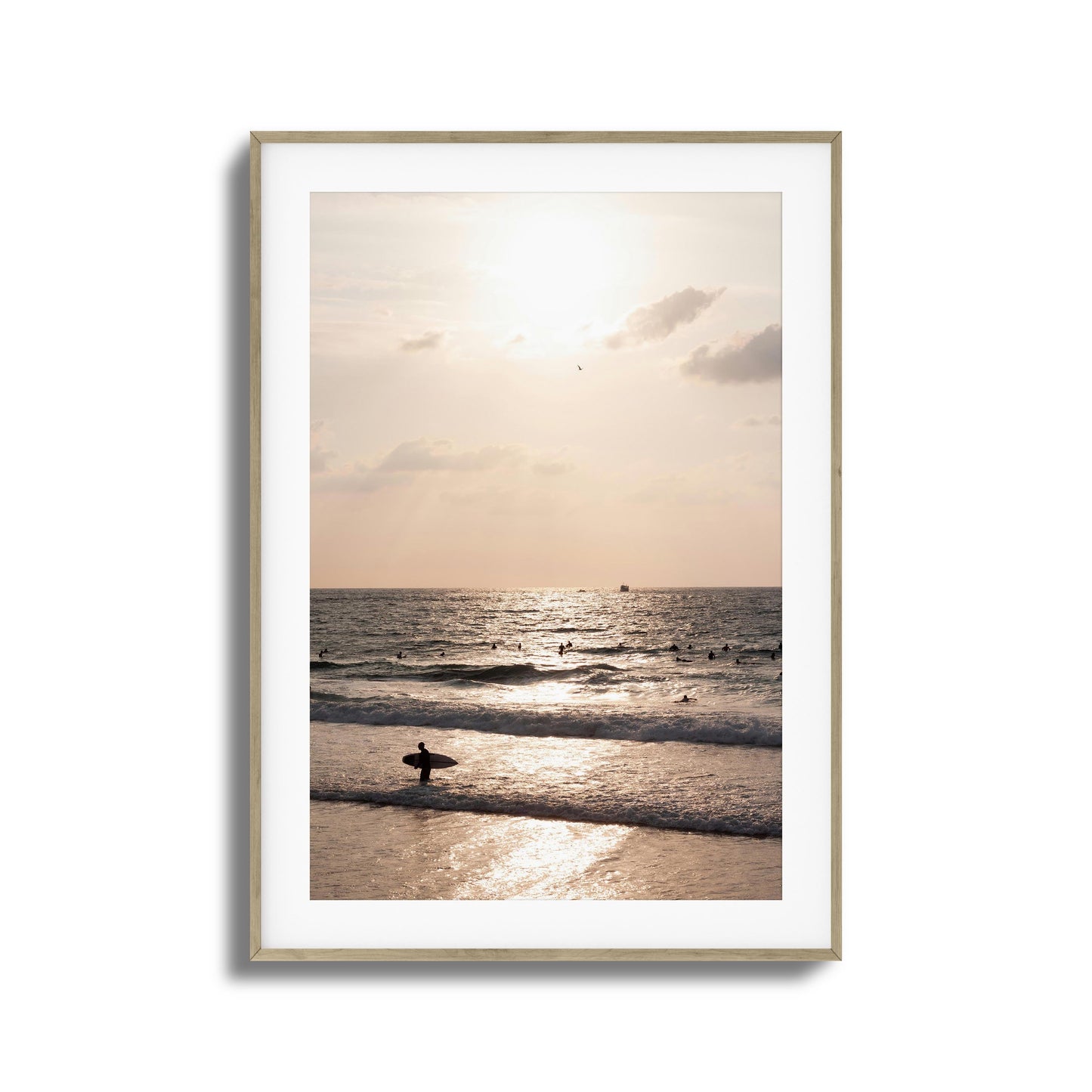 Sunset Drift Framed Art