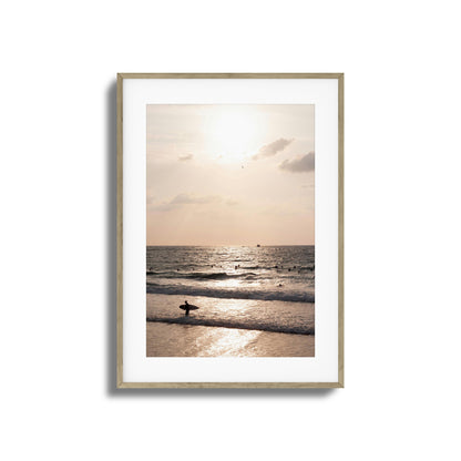 Sunset Drift Framed Art
