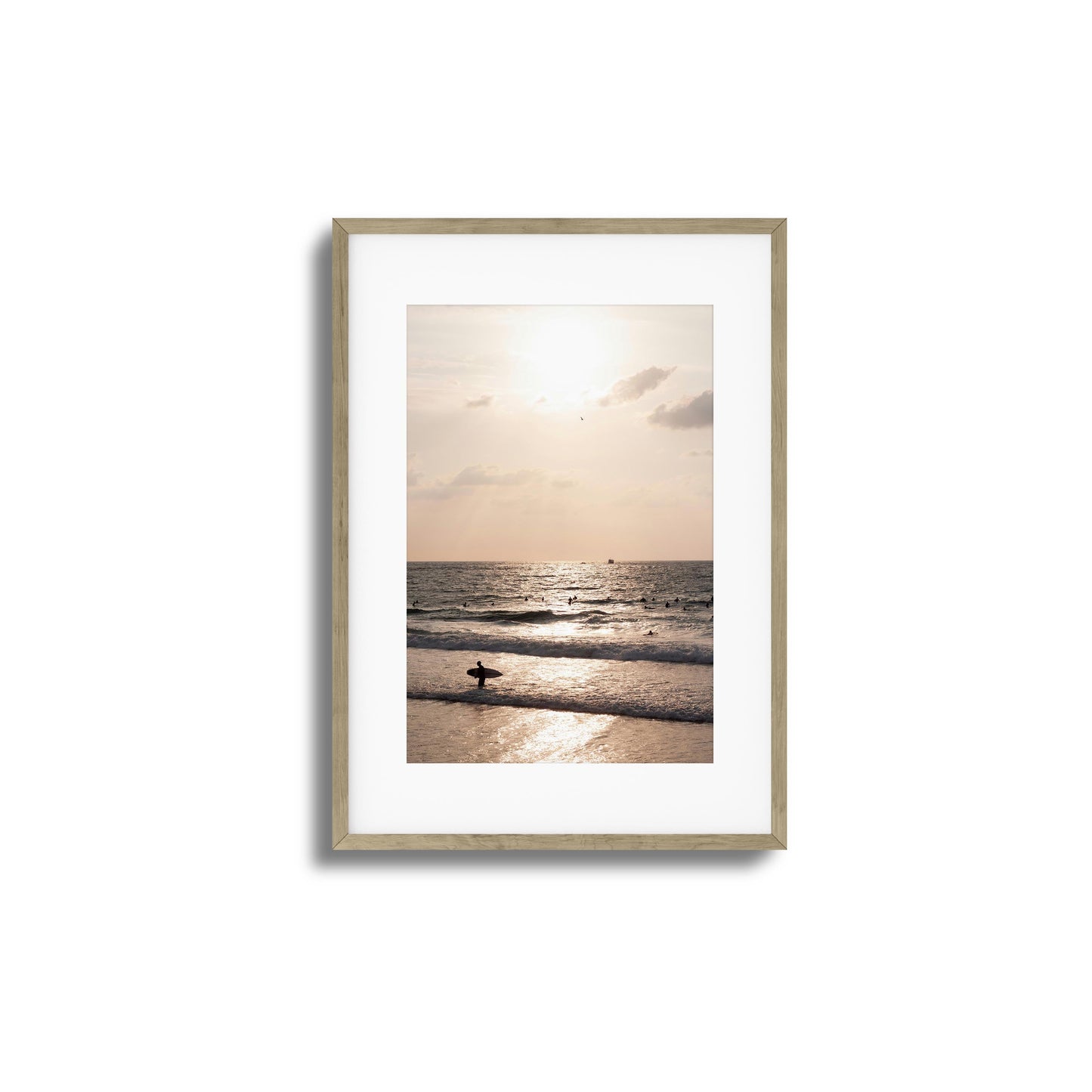 Sunset Drift Framed Art