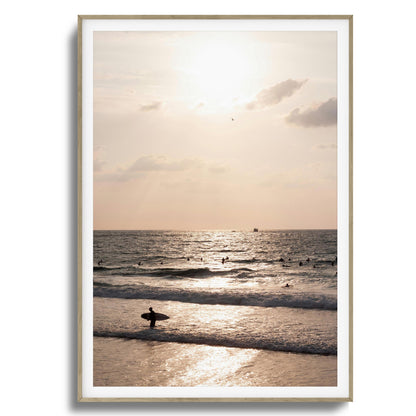 Sunset Drift Framed Art