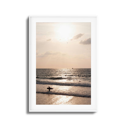Sunset Drift Framed Art