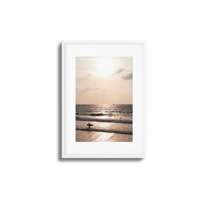 Sunset Drift Framed Art