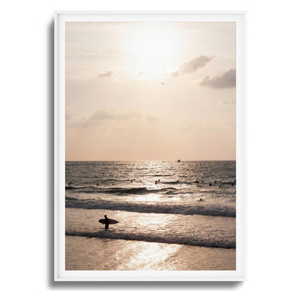 Sunset Drift Framed Art