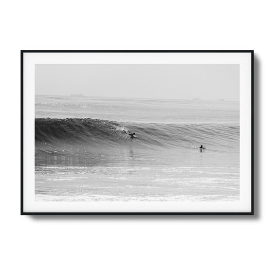 Surfer Paddle Out Framed Art