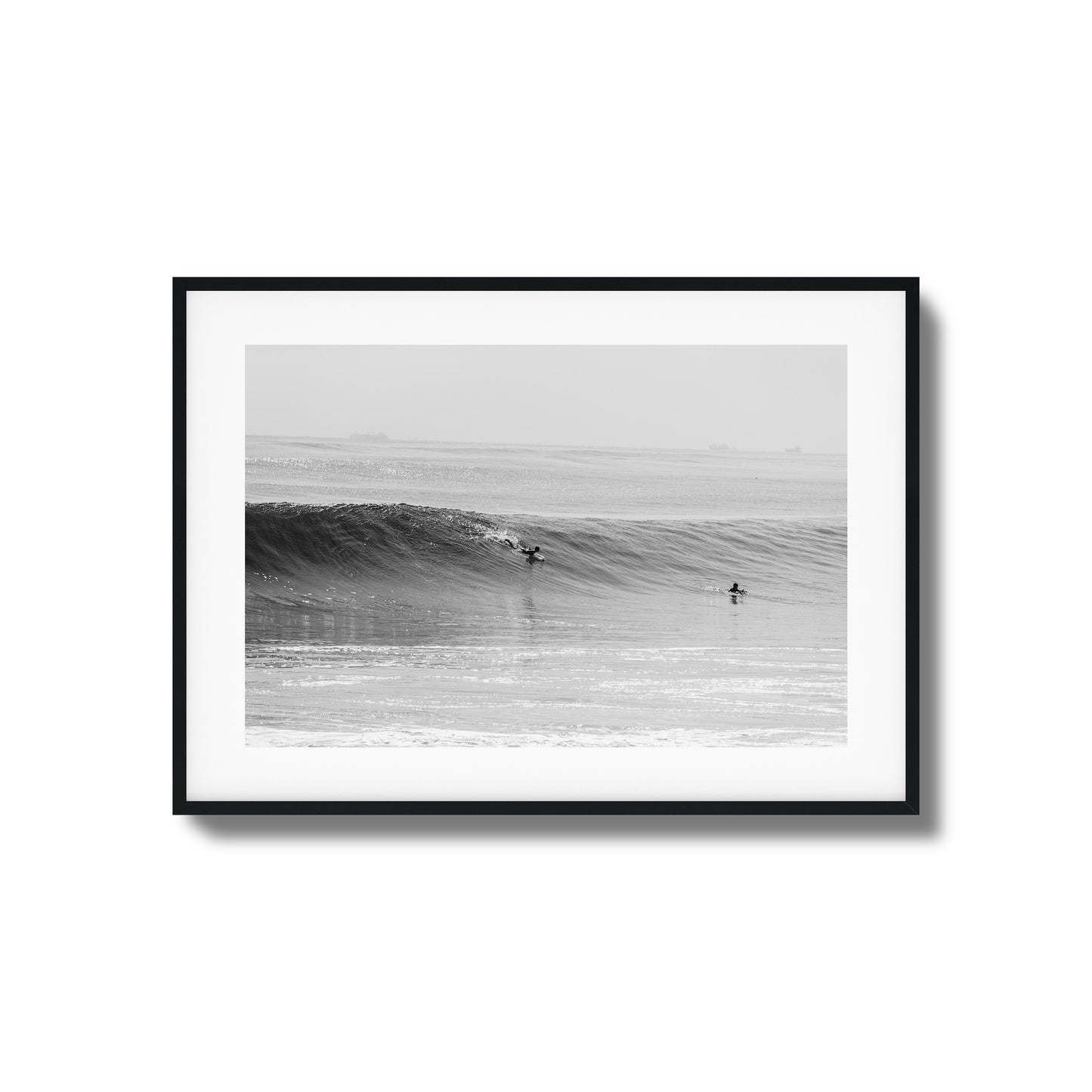 Surfer Paddle Out Framed Art