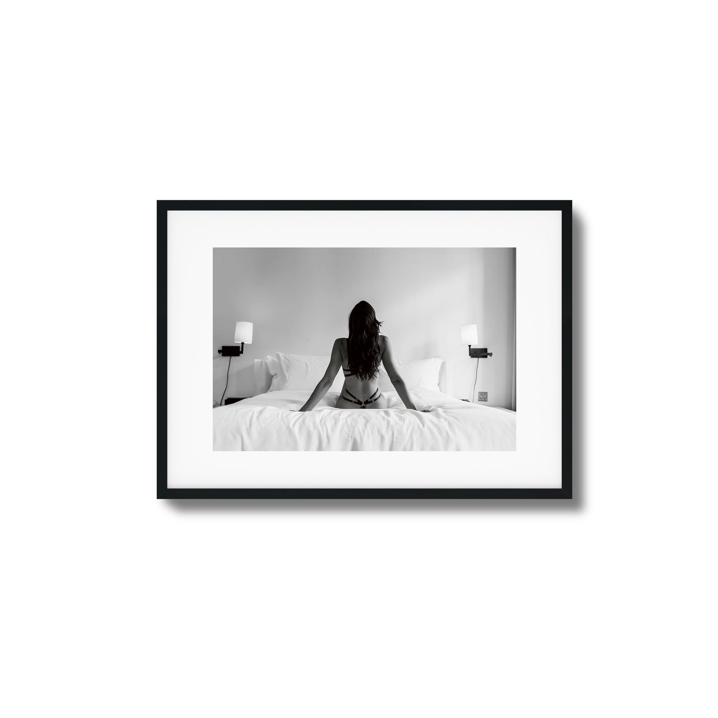 Temptation Framed Art