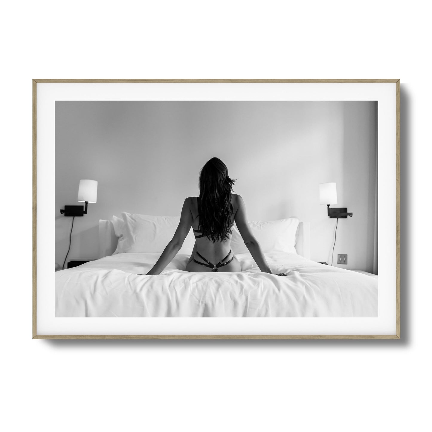 Temptation Framed Art