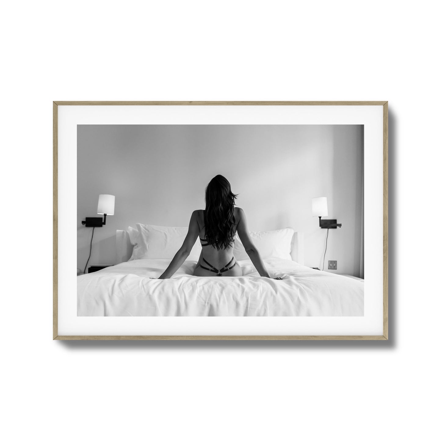 Temptation Framed Art