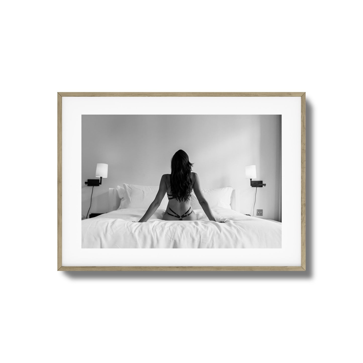 Temptation Framed Art