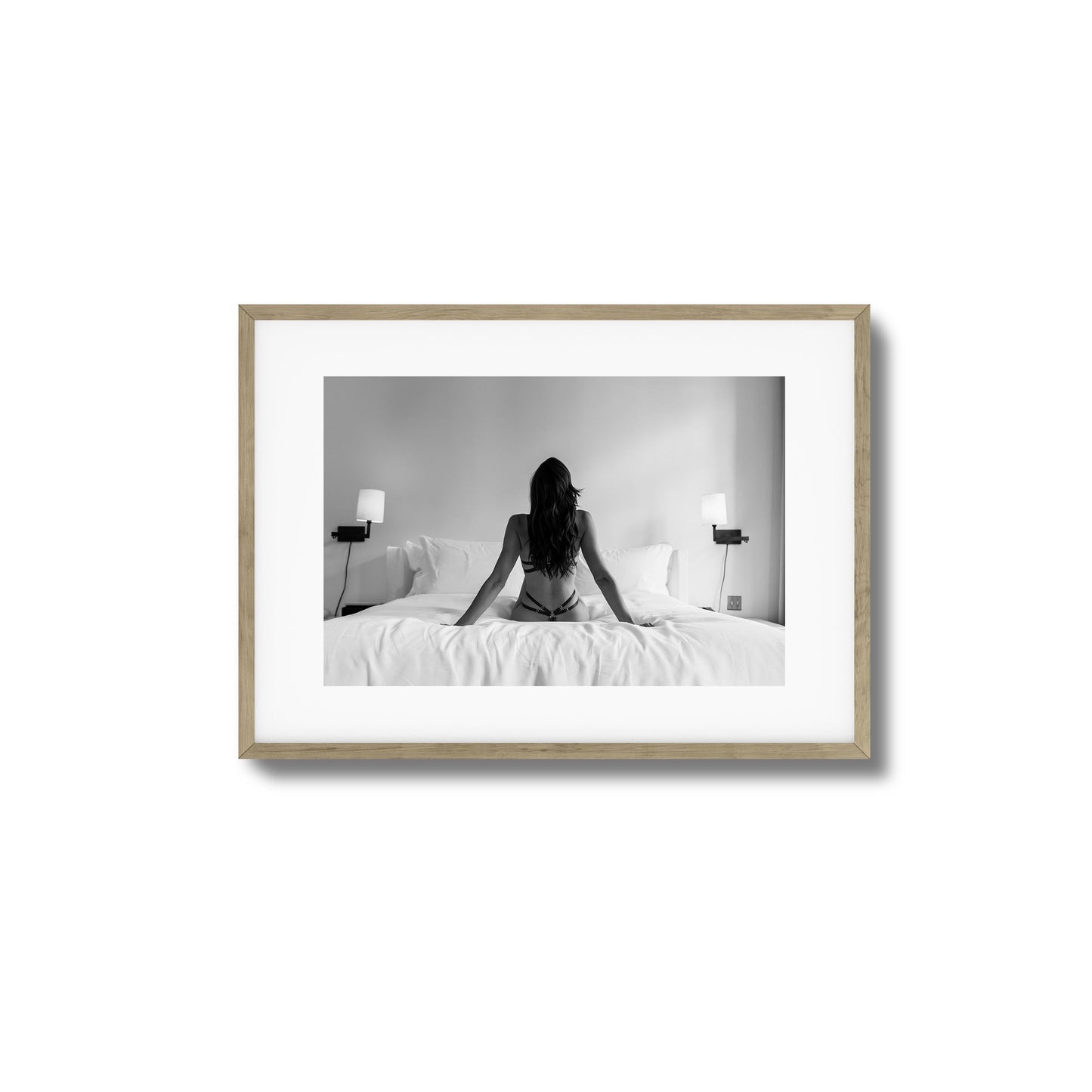 Temptation Framed Art