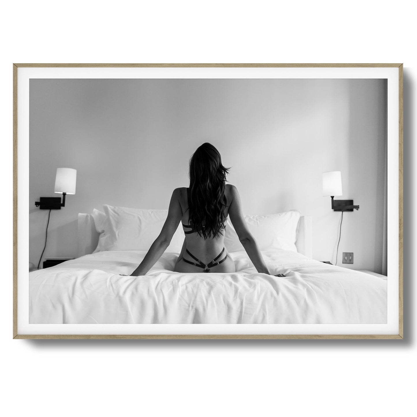 Temptation Framed Art