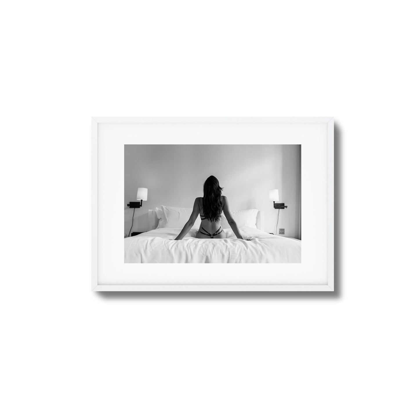 Temptation Framed Art