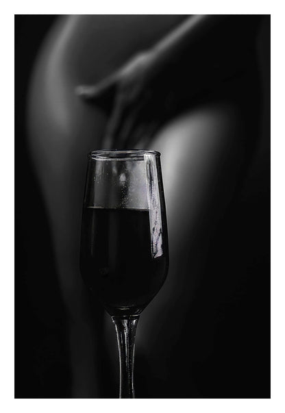 Tempting Glass Framed Art