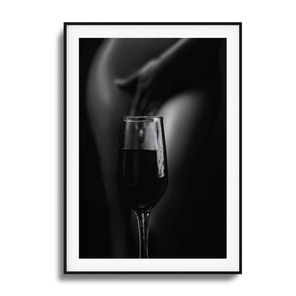 Tempting Glass Framed Art