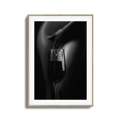 Tempting Glass Framed Art
