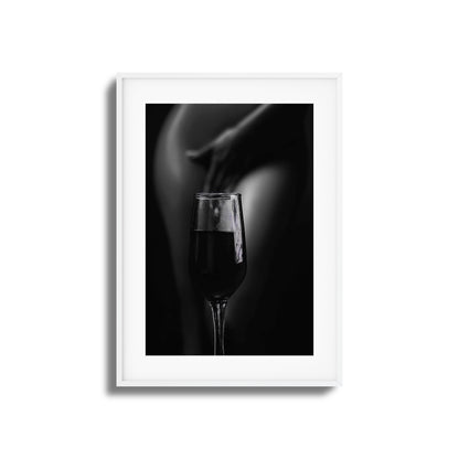 Tempting Glass Framed Art