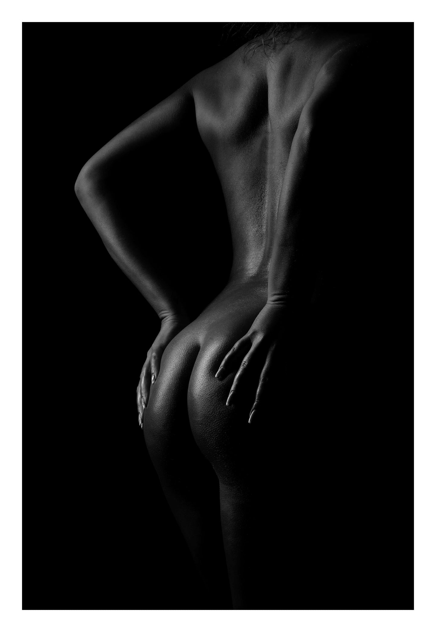 The Glow of Her Skin Framed Art