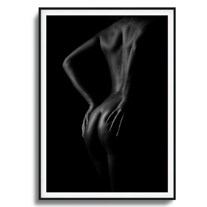 The Glow of Her Skin Framed Art