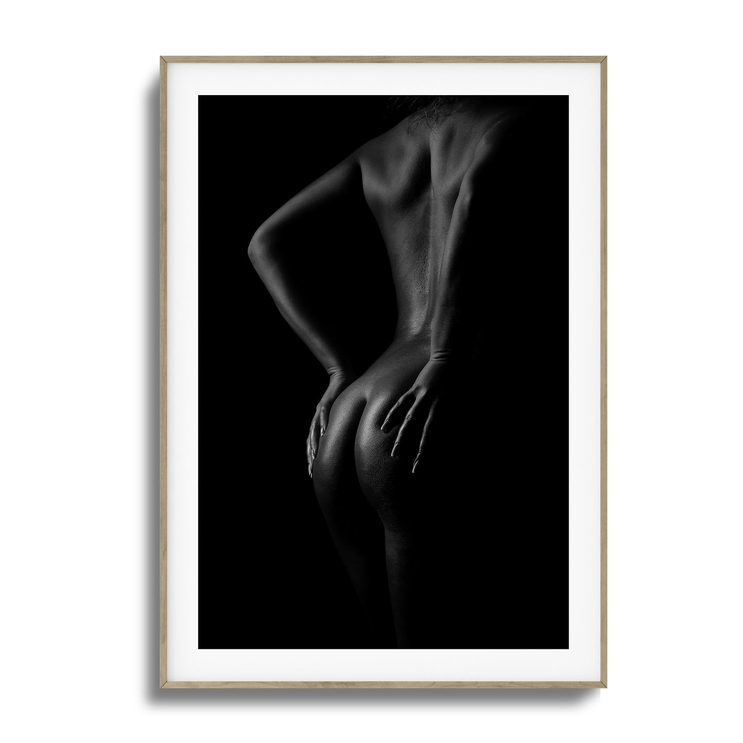 The Glow of Her Skin Framed Art
