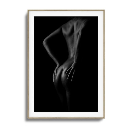 The Glow of Her Skin Framed Art
