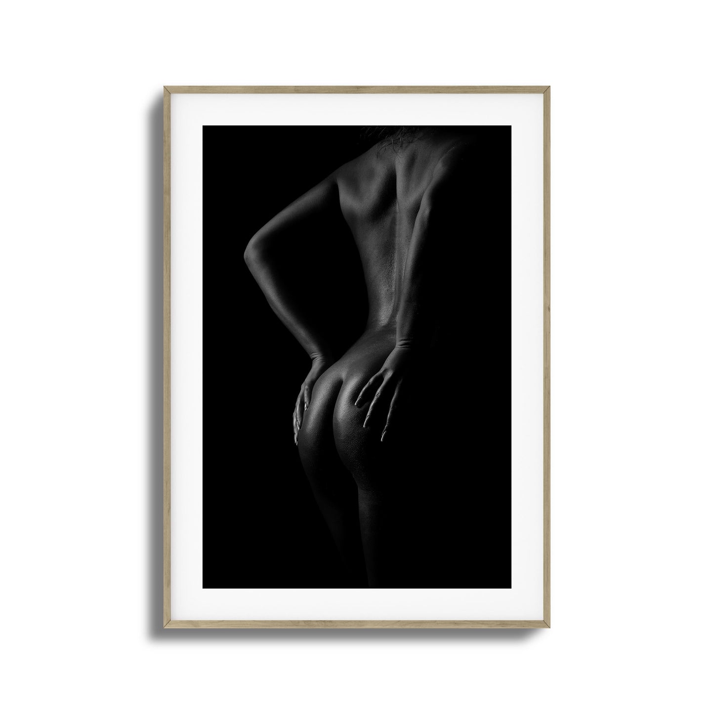 The Glow of Her Skin Framed Art
