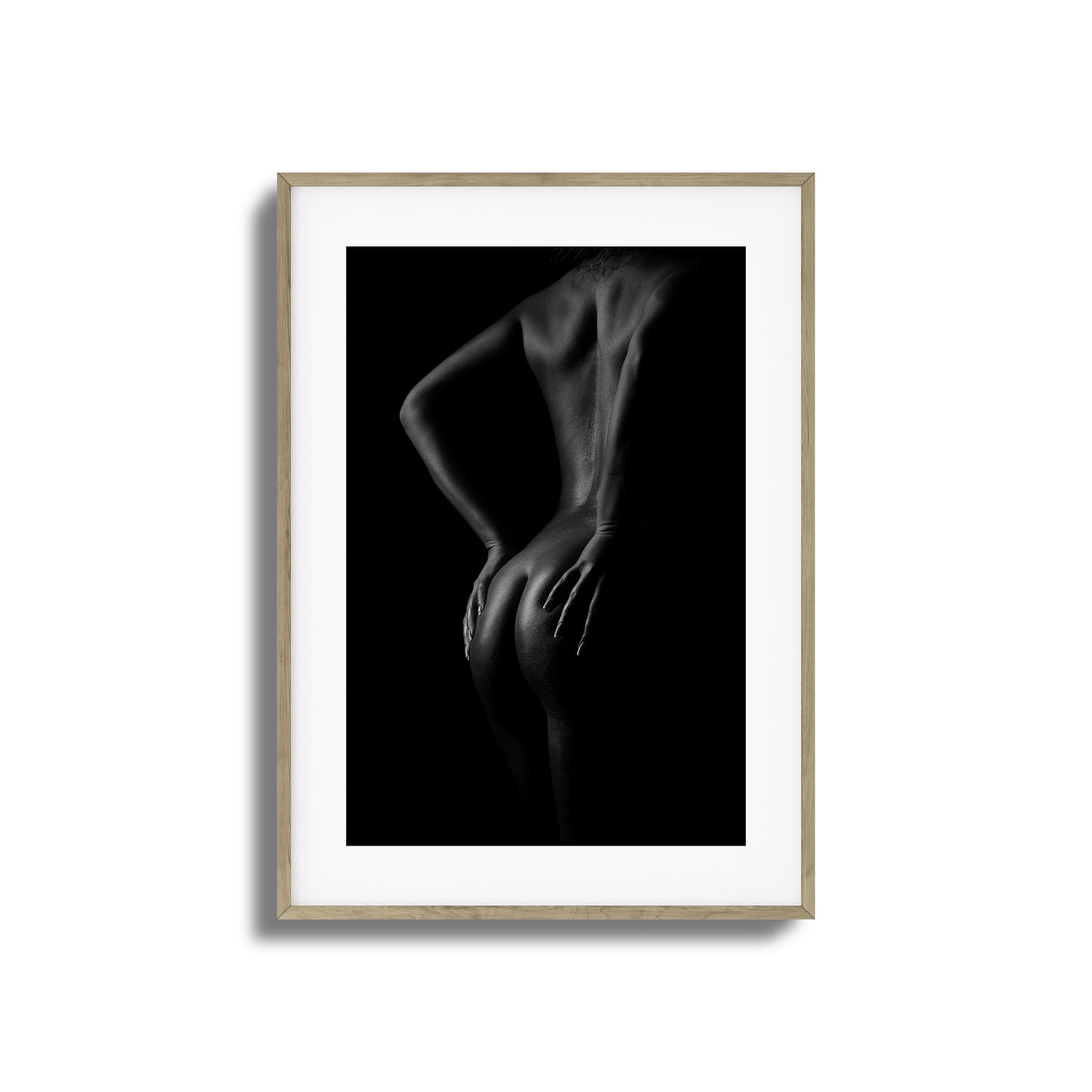 The Glow of Her Skin Framed Art